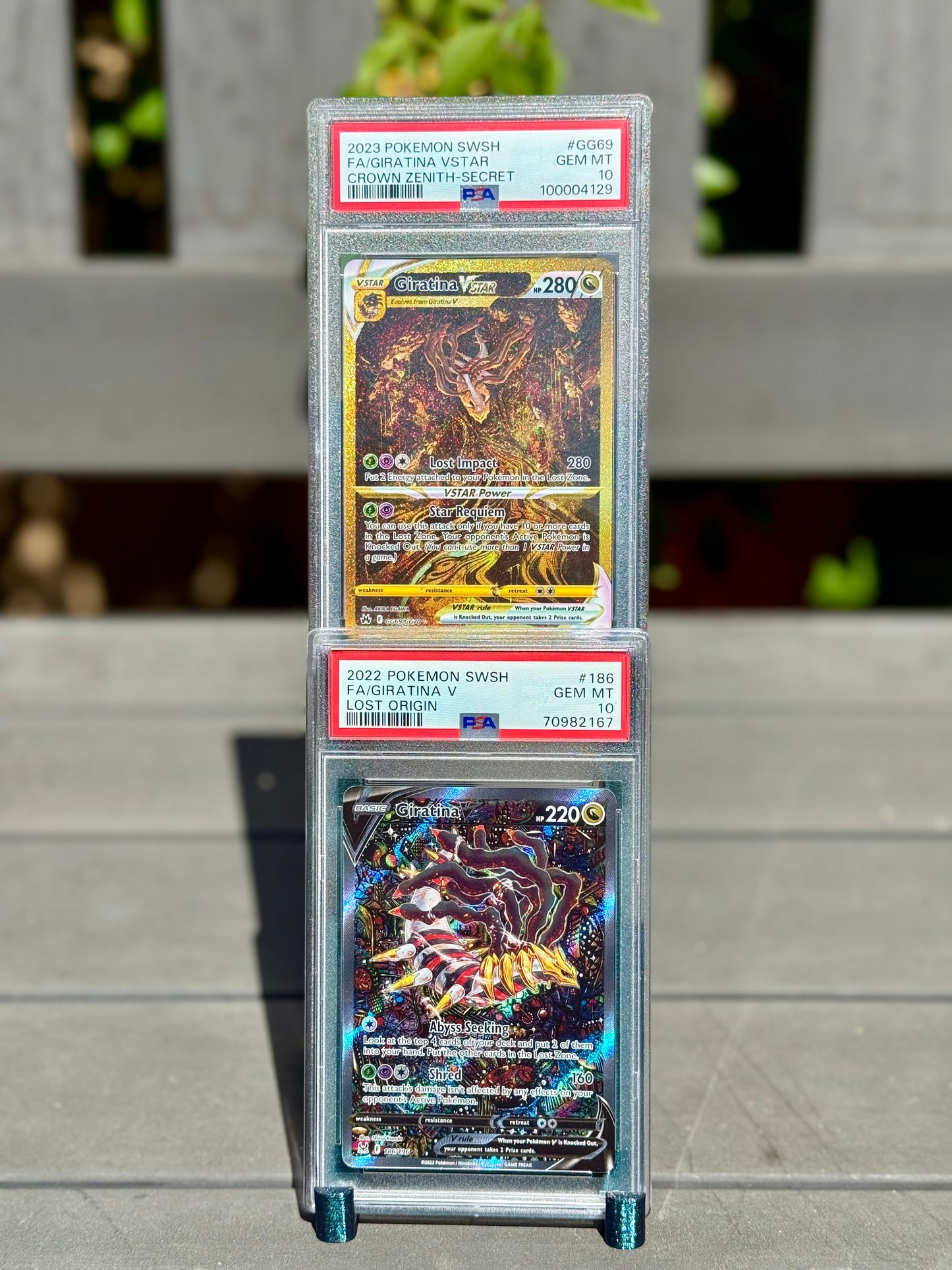 Universal 2 Tier Graded Card Stand